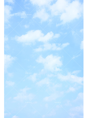 影楼蓝色天空拍照儿童写真背景影棚蓝天白云拍照摄影写真背景纸