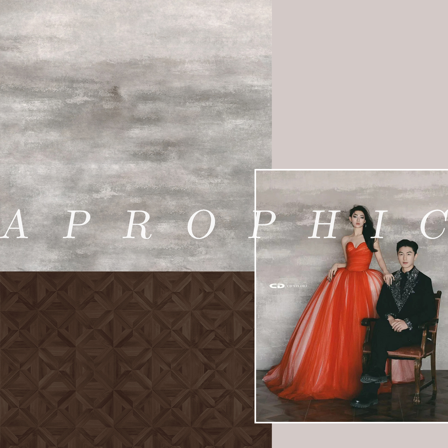 复古油画背景婚纱室内油画拍照背景布白色纹理肖像油画拍照背景纸