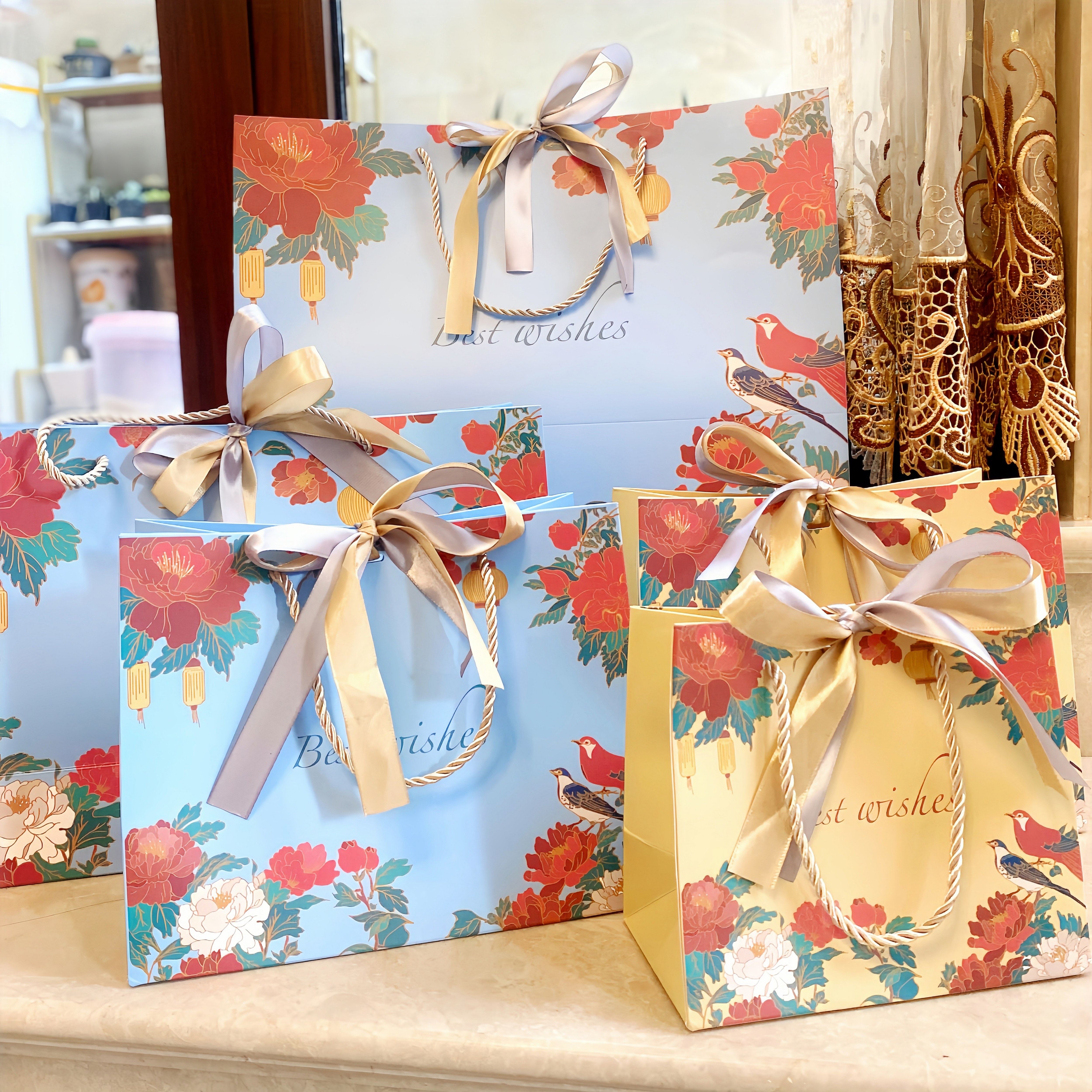 伴手礼盒空盒创意糖盒结婚回礼盒子手提礼袋纸袋装糖果包装盒喜庆