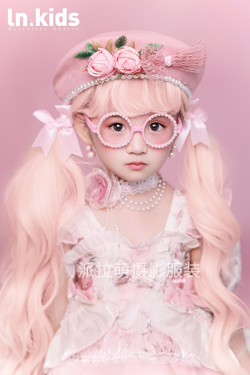 儿童摄影服装影楼拍照写真艺术照新款公主裙写真照影楼服装洛丽塔