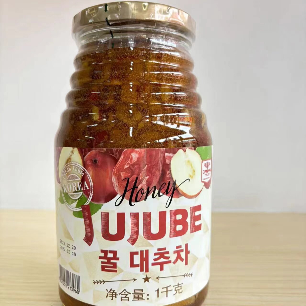 韩国迦南红枣茶 进口红枣茶酱 蜂蜜果味茶