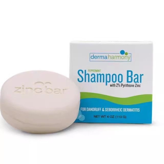 现货DermaHarmony 2% Pyrithione Zinc Shampoo Bar for dandruf