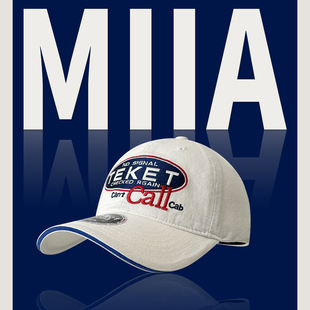 TEKET字母刺绣棒球帽男女2026美式复古街头百搭显脸小韩版鸭舌帽