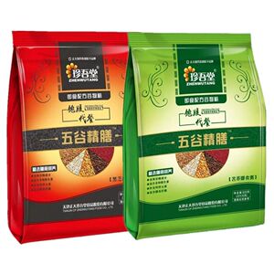 无蔗糖配方正大珍吾堂苦荞五谷精膳食高纤维即食复合营养饱腹代餐