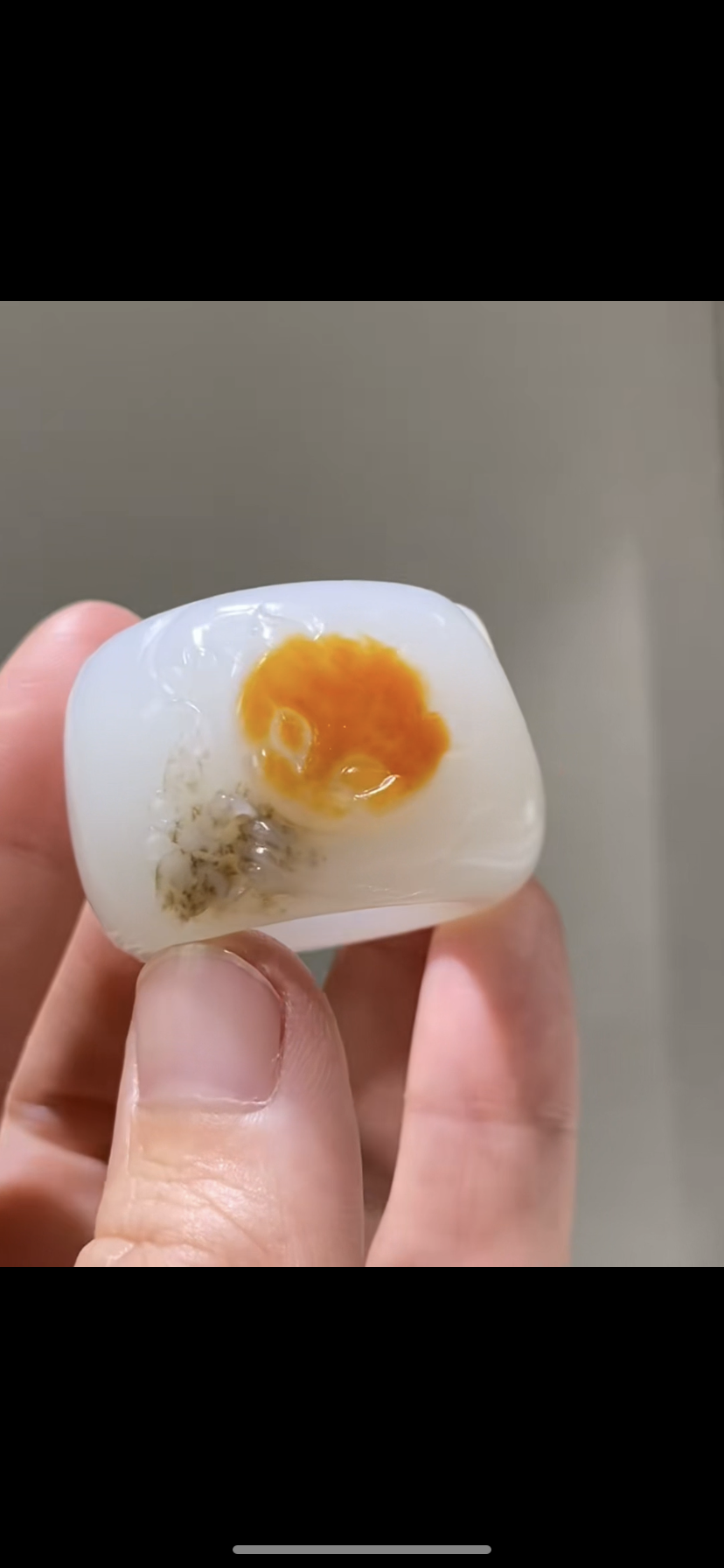 天然精品新疆和田玉籽料 耄耋富贵扳指 21.5正品带证书二十年老店