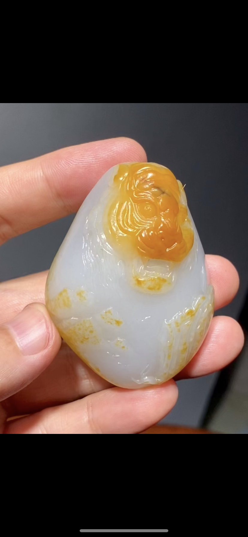 天然精品新疆和田籽料生肖虎把件61&times;16&times;28mm正品证书二十年老店