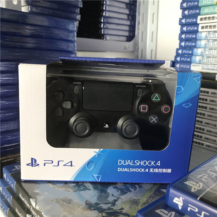 PS4原装无线震动手柄 国行/盒装 新版黑色现货|ruв категории видеоигры/аксессуары/игра/Введение, Геймпад - от Buy2taobao.com для оказания профессиональной услуги покупки агента Taobao