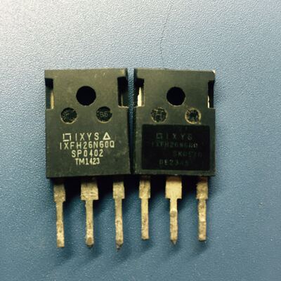 回收电子元器件IXFH26N60 IXFH26N60Q 原字 原装 26A600V MOS管