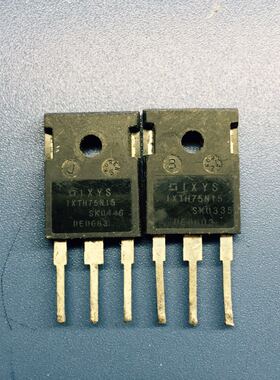 回收电子元器件IXTH75N15 75N15原装IXYS原字MOS场效应管75A150V