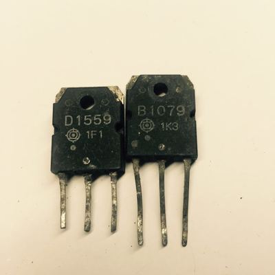 回收电子元器件B1079 D1559 2SB1079 2SD1559音频功放管一对2.8元