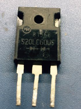 回收电子元器件S20LC60US S20LC60 进口拆机快恢复整流管 20A600V