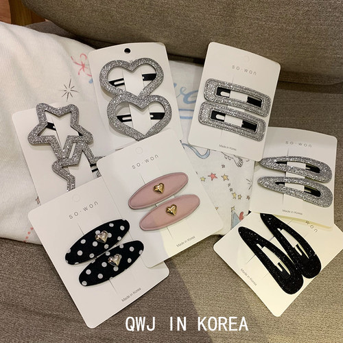 韩国正品东大门老板娘同款刘海夹