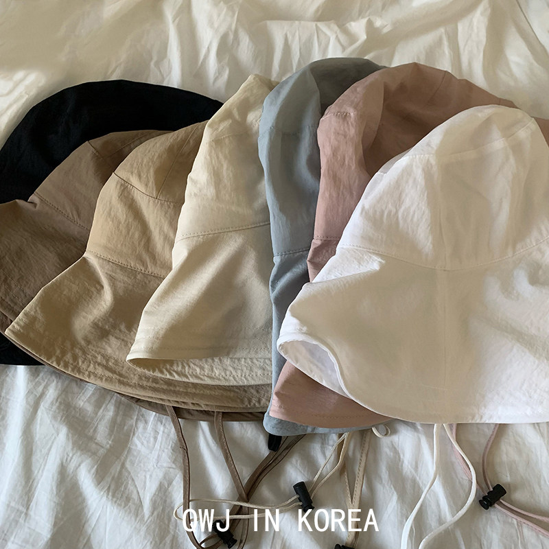 韩国进口轻薄速干防晒遮阳帽子女