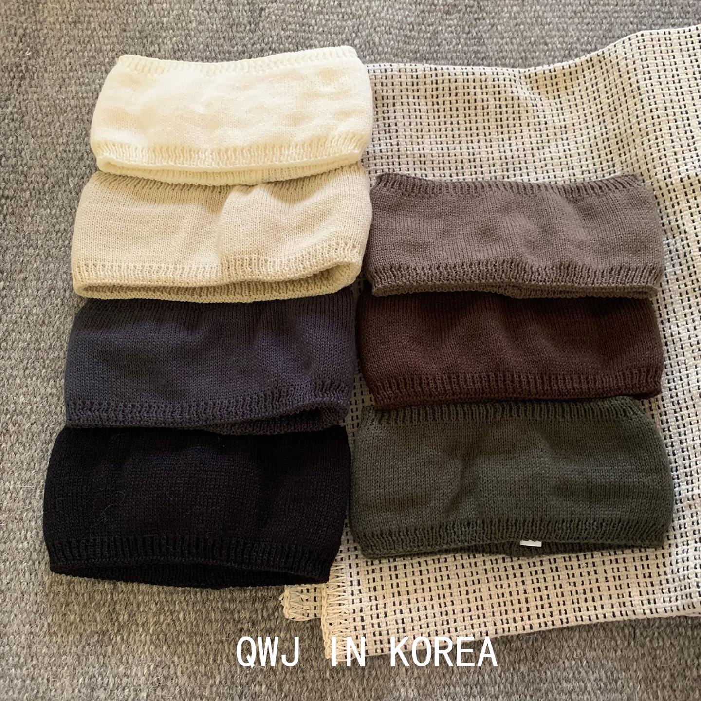 韩国进口纯色加厚软糯发带头带