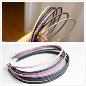 头箍 店主推荐 超细简约百搭纯色树脂细发箍 发饰品 发卡 韩国