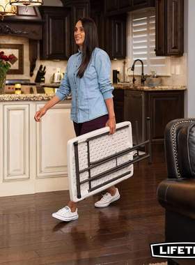 来福太折叠桌学习桌电脑桌讲桌户外升降桌培训桌宿舍便携轻便小桌