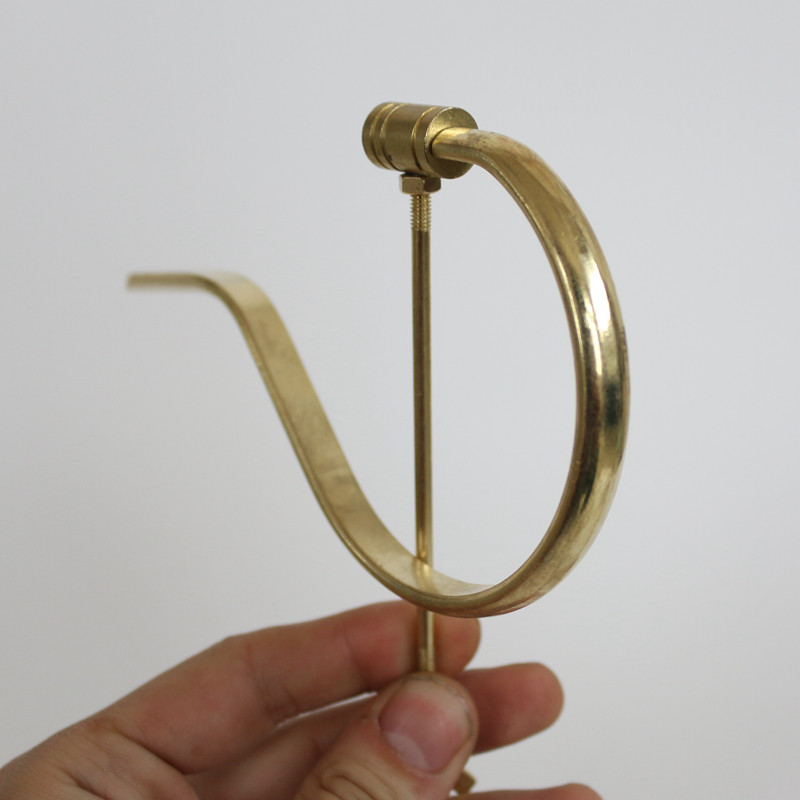 精品画眉不锈钢鸟笼配件折叠竹制竹子老竹鸟笼钩子挂钩纯铜配件