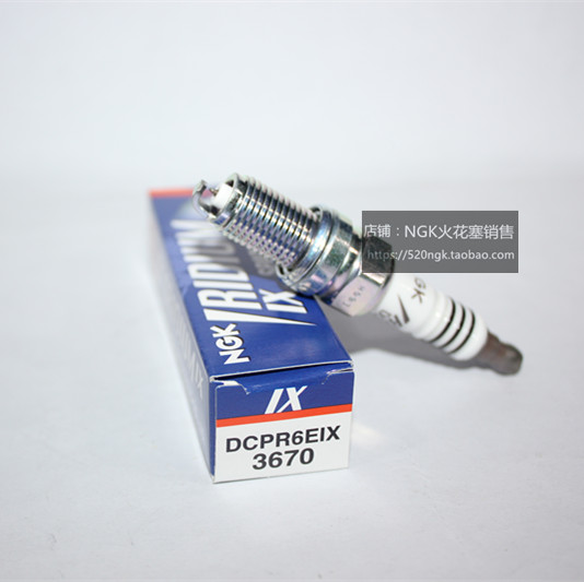 日本进口NGK铱金火花塞DCPR6EIX