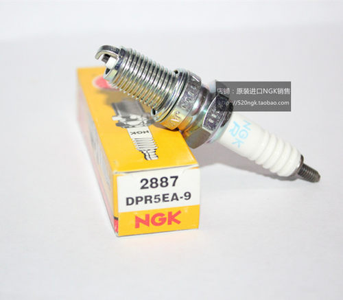 四冲程船外机 摩托车适用NGK火花塞DPR5EA-9对应D5EA DPR6EA-9