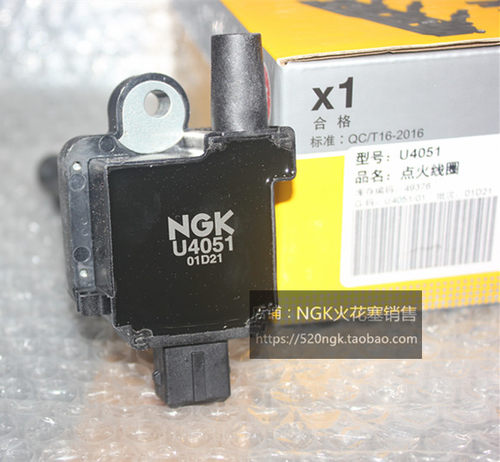 长安1.6L CX70 欧尚CX70 1.6L 4G18M2适用NGK点火线圈U4051高压包