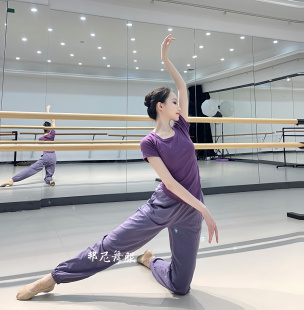 小脚长裤 现代舞裤 古典舞萝卜裤 女显瘦锥形舞蹈裤 夏 子形体训练服装