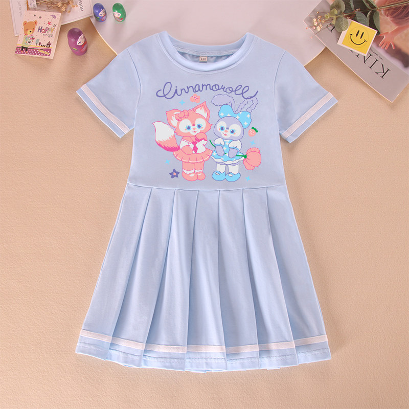 女童纯棉公主裙宝宝夏装连衣裙星黛露裙子草莓熊童装夏季短袖衣服,童装/婴儿装/亲子装,连衣裙,淘宝优惠券,粉丝福利购,淘宝优惠卷