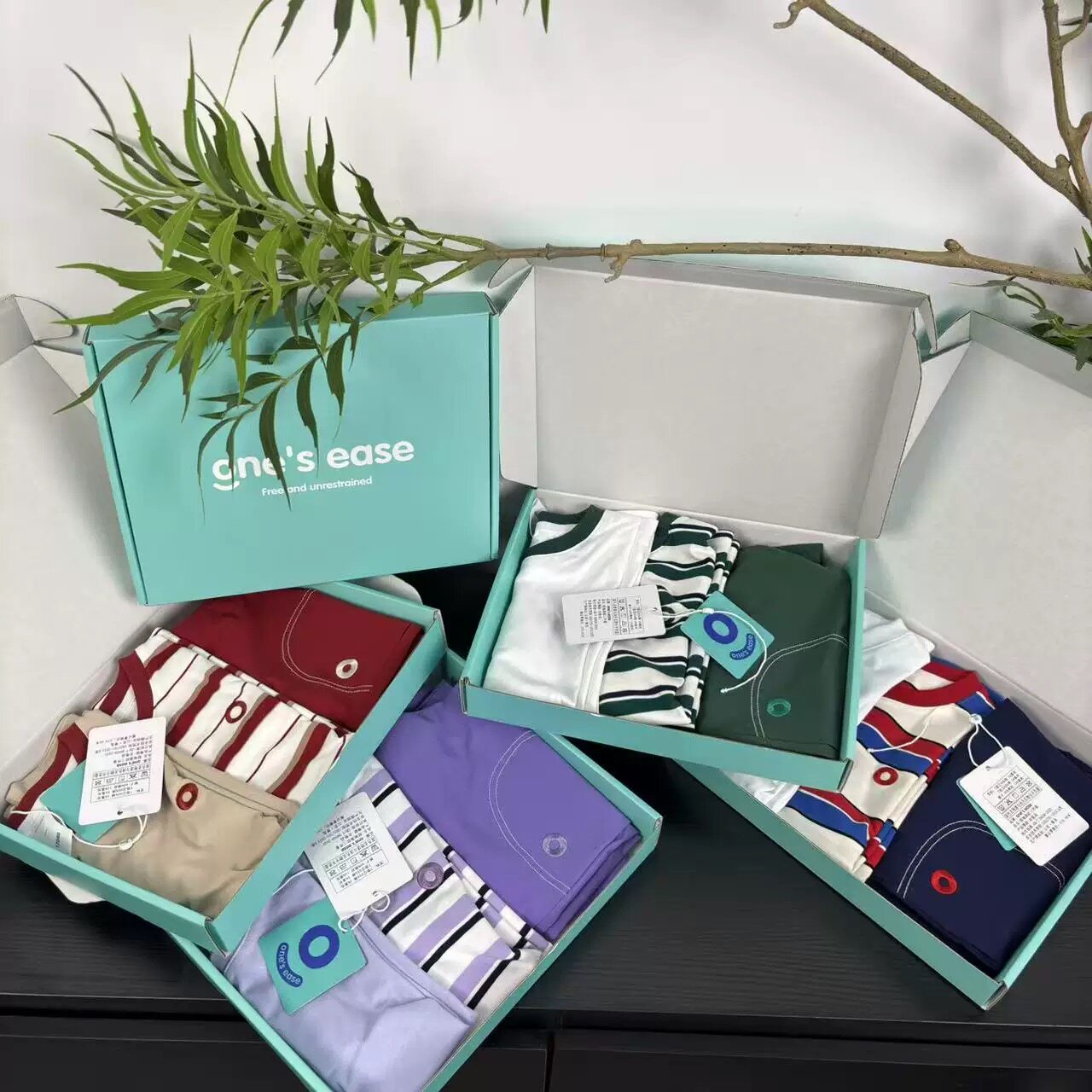 儿童运动透气短袖短裤套装26夏新款中大童男女童休闲舒适三件套