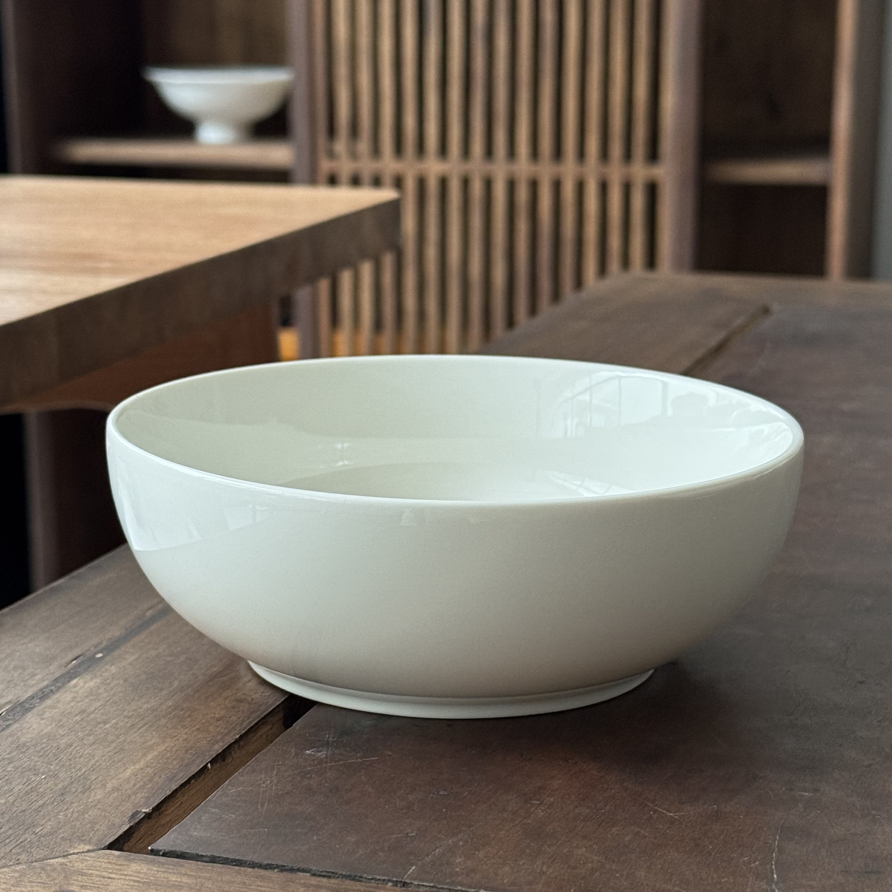 新骨质瓷餐具饭碗水果碗菜碗乔迁陶瓷家用陶瓷汤碗纯白面碗