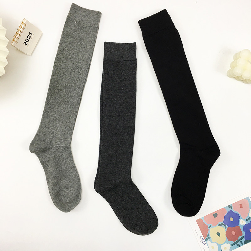 京岛 纯色小腿袜女基础平板袜子女高筒袜显瘦美腿长袜子ins及膝袜,女士内衣/男士内衣/家居服,长筒袜,淘宝优惠券,粉丝福利购,淘宝优惠卷