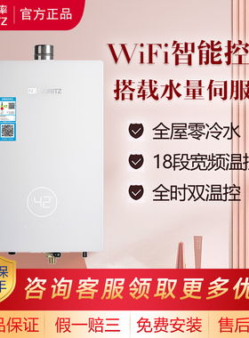 NORITZ/能率 GQ-16S5AFEX-H灰色16升能率S5琉光恒温燃气热水器