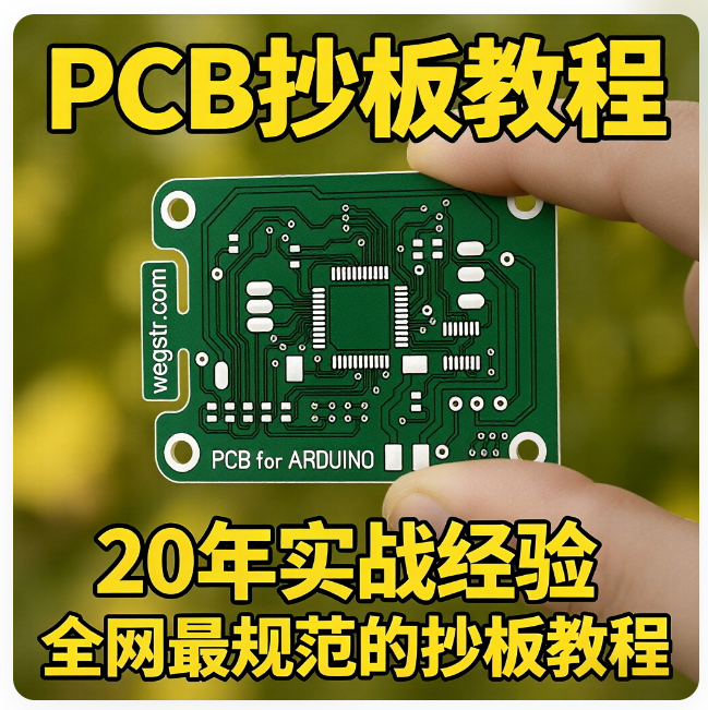 PCB板抄板电路板线路板抄板教学教程课程学习视频逆向克隆