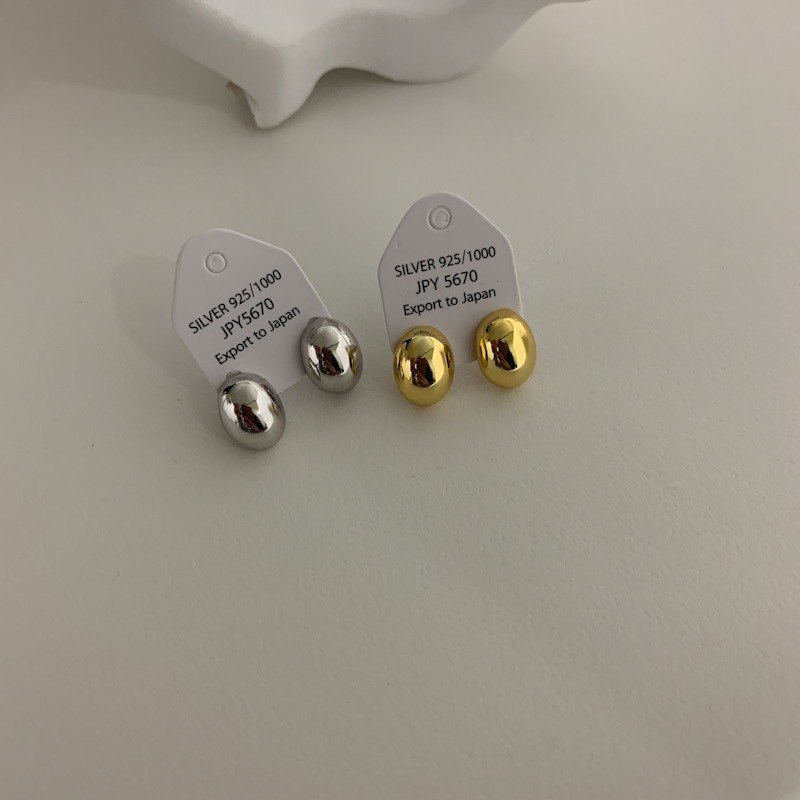 高级感气质金属小豆豆耳钉女2023年秋冬爆款冷淡风简约百搭耳环潮