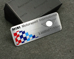 MINI 迷你 金属铭牌 MINI 迷你 车身装饰 贴标 MINI 装饰标 铝标