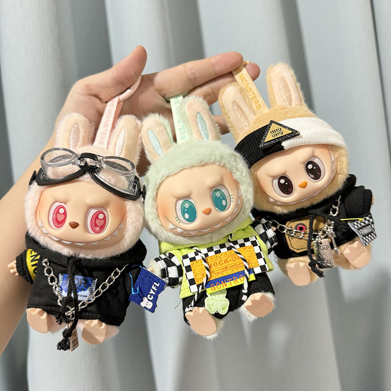 新品服]一二代Labubu衣服挂件