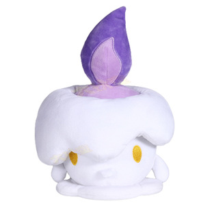 #607 烛光灵 蜡烛幽灵火焰宝可梦神奇宝贝毛绒公仔玩偶娃娃玩具