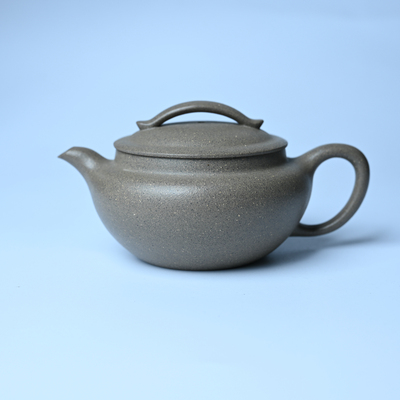 美壶网手工手制紫砂壶特好芝麻绿泥云帆壶 茶壶 茶具 单壶160cc