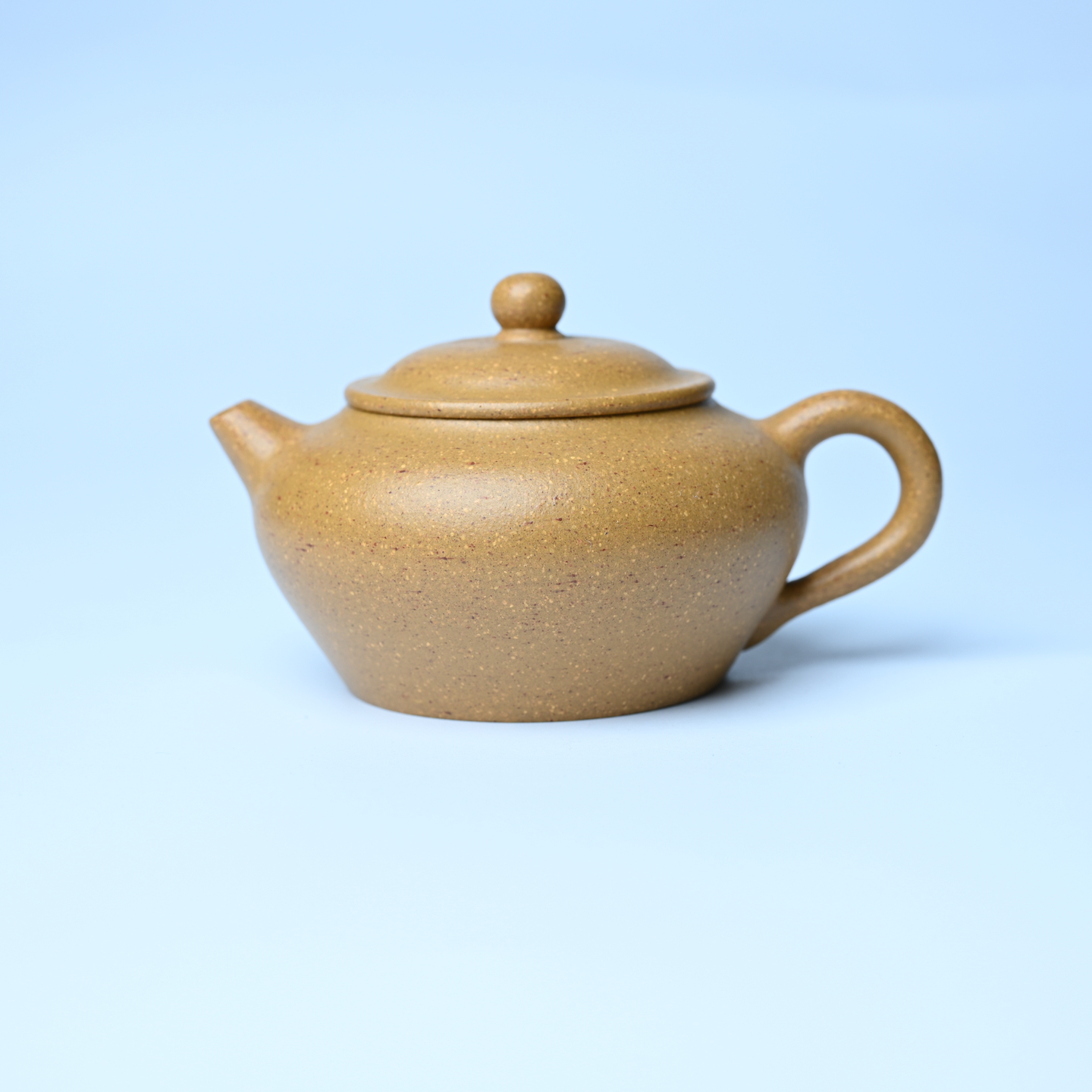 美壶网手工手制紫砂壶特好桃花段泥碗玉壶 茶壶 茶具 单壶130cc