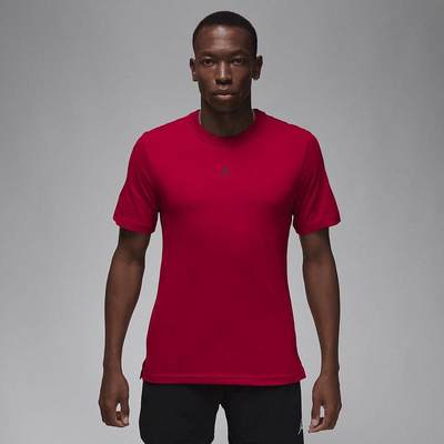 Jordan Dri-FIT男24热销红色短袖圆领运动T恤代购正品 FN5829-353