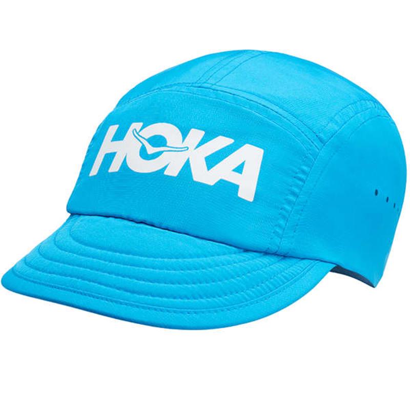 Hoka OneOne轻便可折叠运动帽短檐设计透气舒适户外