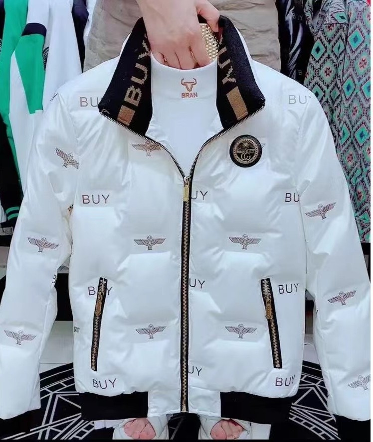 冬季新款抖音网红同款羽绒服男修羽绒服