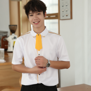 LT136*夜店酒吧KTV男短袖衬衫学生班服活动团体队服P40图片