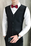 LT101-2023经典男马甲长袖衬衫假两件衬衣马甲两件套加棉加厚P60，男装衬衫，星座717A