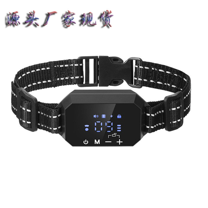 厂家新款训狗器电子围栏智能GPS无线止吠器震动电击防水半径1000