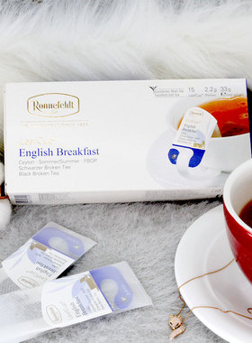 德国进口罗纳菲特Ronnefeldt茶包英国早茶办公室红茶袋泡茶可冷泡