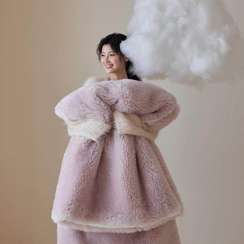 仙极了~暖炸澳洲卡塔尔羊绒沙发毯午睡毯毛毯秋冬羊毛绒毯子盖毯,床上用品,休闲毯/毛毯/绒毯,淘宝优惠券,粉丝福利购,淘宝优惠卷