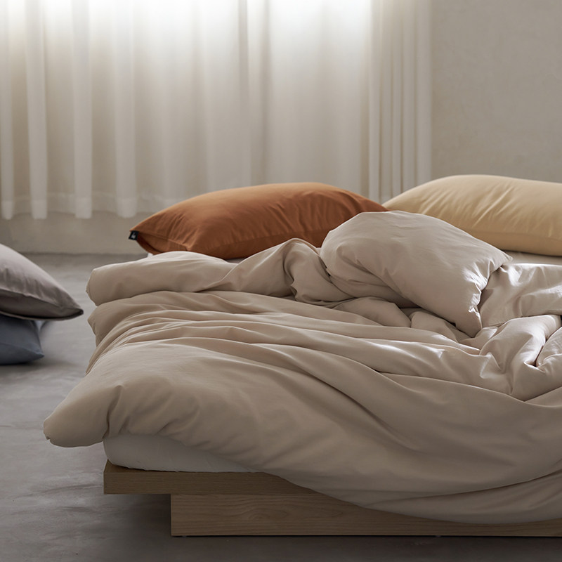 肥子妈2024新品全棉纯棉大雁纹软糯被套150*200*230被罩单件