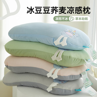 2025新款儿童卡通全荞麦枕芯枕头甜荞麦清热明目儿童枕学生枕