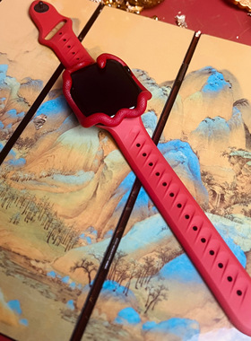 [十二生肖-遇财蛇]iWatch苹果高端树脂表壳Applewatch11适用46MM