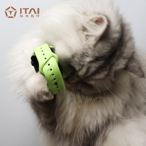 ITAI以太[火花绿]夜光iWatch苹果氟橡胶表带applewatchUltra3适用