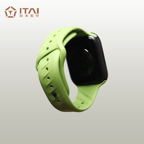 ITAI以太原创夜光iWatch苹果氟橡胶表带applewatch12Ultra4适用